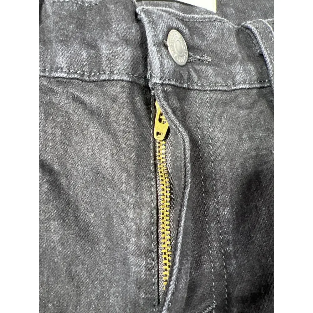 Levi 32x30 Distressed Black Jeans Custom Trap Hip Hop Punk Grunge Reworked Denim